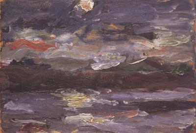 Lovis Corinth The Walchensee in Moonlight (nn02) oil painting image